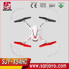 Novidade Syma X54HC Quadcopter Controle Remoto 2MP HD Câmera Barômetro Definir Altura Drone RTF